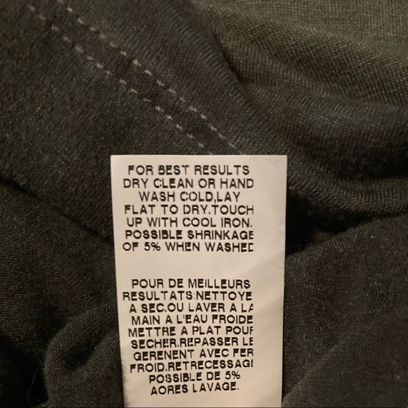 Fifteen Twenty Gray Short Sleeve Acid Wash Dress. Size XS - Picture 5 of 5